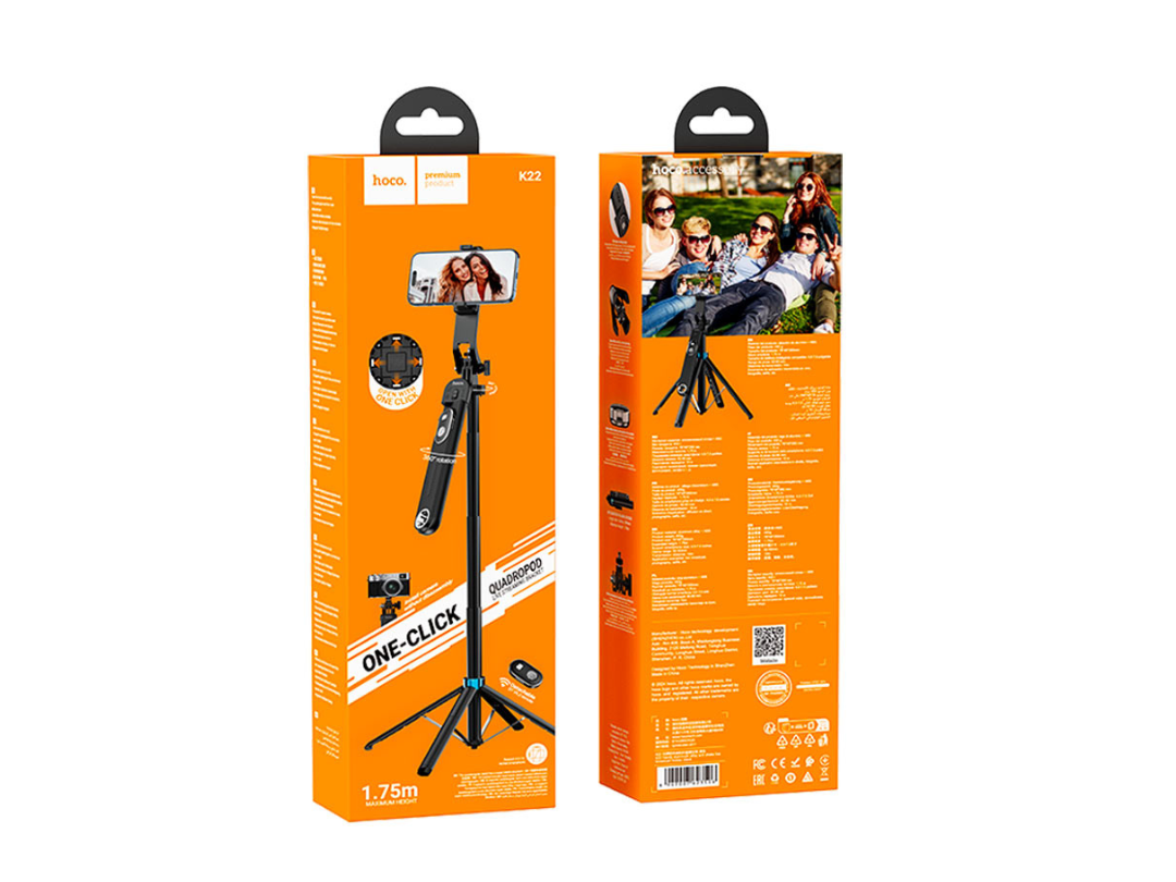 Hoco K22 Tabletop Holder – 360° Adjustable Stand for Live Broadcasts Hoco K22 Tabletop Holder – 360° Adjustable Stand for Live Broadcasts